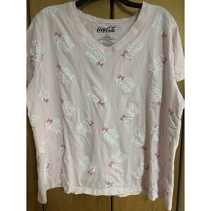 Diet Coke Breast Cancer Cancer Awareness T-shirt Pink 3XL